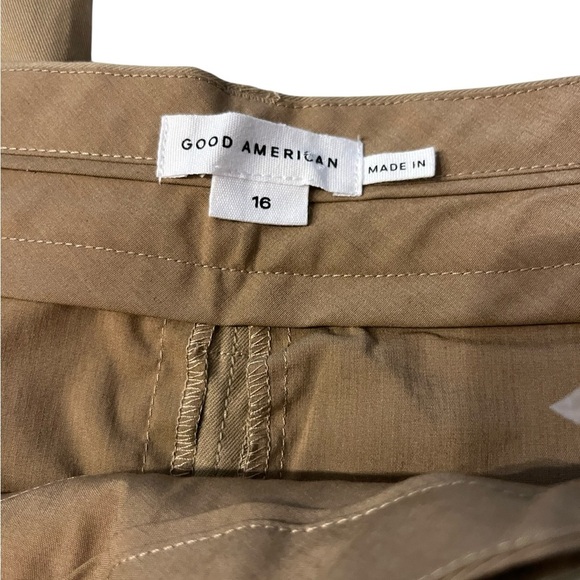NWT Good American Women's Good Skate Jeans in Good Khaki Sz 16 - Picture 4 of 8